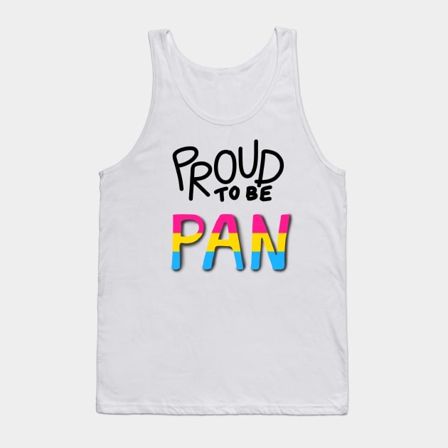 Proud Gay Pansexual Tank Top by Nalidsa